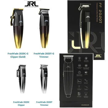 JRL FP 2020C/2020T Profesionali Plaukų Kirpimo mašinėlės/Žoliapjovės w/Cool Blade Technologiją Vyrų Viliojimo (Gold & Silver Edition Pardavimas)