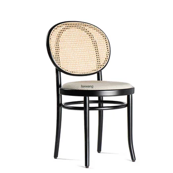 Paprasta Rotango Valgomojo Kėdės, Virtuvės Uosio Medžio Šiuolaikinės Nekilnojamojo Rotango valgomasis kėdė Kinų Dizaineris Kėdės Namų Baldai