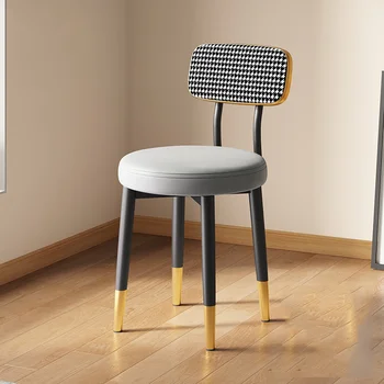 Prabangus Stalas Valgomojo Kėdės Akcentas Restoranas, Kambarių Elegantiškas Modernus Nordic Valgomojo Kėdės, Kompiuterio Silla Žaidimų Miegamojo Baldai
