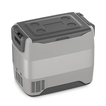 50L nešiojamų automobilinis šaldytuvas šaldiklis šaldytuvas, mini automobilinis šaldytuvas (12V/24V 220V dvejopo naudojimo kompresorius su