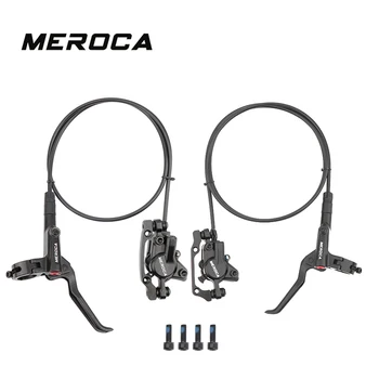MEROCA M8000 Dviračių Stabdžių MTB Hidraulic Diskiniai Stabdžiai Hidraulic DH ESU FR Bike Alyvos Slėgis Suportas Stabdžių Apkaba 800/1400mm