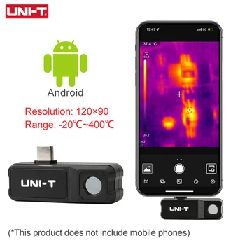 VIENETO UTi120 Mobiliojo UTI120MS USB Infraraudonųjų Terminio Vaizdavimo Mobiliųjų Telefonų Termografinis Kamera Vaizdavimo Kameros Remonto