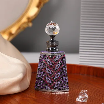 Viktorijos emalio meistriškai kvepalai ir eterinius aliejus balionėlis butelis metalo cinko lydinys kosmetikos butelis
