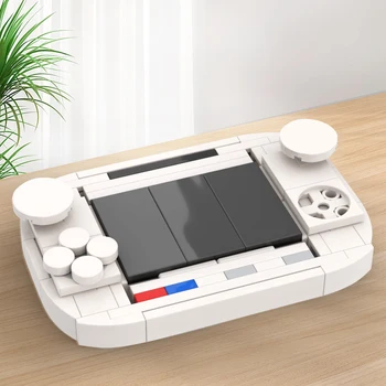 Gobricks Nintendo Wii U Blokai Ss Kūrybinių Žaidimų Konsolės Modelio Rinkiniai 