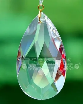 1152pcs/daug 50mm nemokamas pristatymas kristalų liustra prizmę dalis pakabukas stiklo apšvietimas prizmę dalys kurjerio nemokamas pristatymas