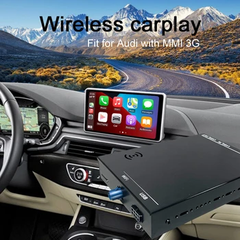 Belaidžio CarPlay OEM Ekranas Atnaujinti Dekoderį, Tinka Audi A4/A5/S5/Q5/A1/Q3/A6/Q7 su MMI 3G 