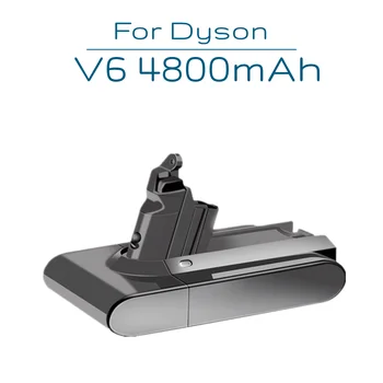 Dyson V6 21.6 V 4800mAh capacityLi-ion Dulkių siurblys Baterija Dyson V6 DC58 DC59 DC61 DC62 DC72 DC74 595 650 770 880