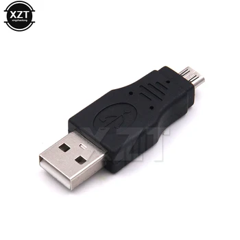 Naujas USB, Mikro 5p USB Adapteris Keitiklis USB 2.0 A Male į Micro B Duomenų ir Įkrovos Kabelis Adapteris, skirtas 