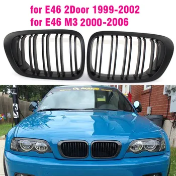 Priekiniai Inkstų Grotelės BMW 3 Serijos 1999-2002 E46 M3, 323 i/is 325Ci 328 i/yra/Ci 330Ci 2 Durų Groteles