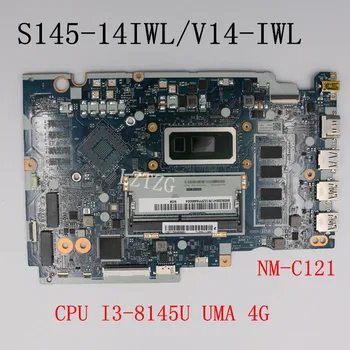 Naudotas Lenovo Ideapad S145-14IWL/V14-IWL Nešiojamojo kompiuterio Motininės plokštės Su CPU I3-8145U UMA 4G FRU 5B20S41761