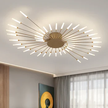 Nauja led lempa kambarį miegamųjų namo šiuolaikinės šviestuvo led lubų liustra apšvietimo lempos apdaila