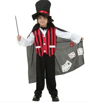 magija kostiumas vaikams tamsiai magas kostiumas vaikas magas šalies prekių helovyno cosplay apranga
