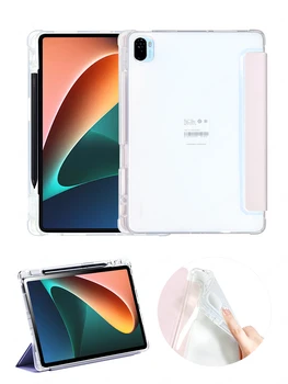 Už Xiaomi Mi Trinkelėmis 5 Pro Case 11 colių 2021 Silicio Smart Cover 