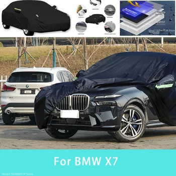 BMW x7 Lauko Apsaugos Pilnas Automobilių Apima Sniego danga skėtį nuo saulės atspari Vandeniui apsauga nuo dulkių Šildomi Automobilių reikmenys