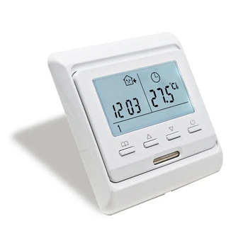4X 16A 230V LCD Programuojamas Šiltas Grindų Šildymo Kambario Termostatas Thermoregulator Temperatūros Reguliatorius Vadovas Mechaninė