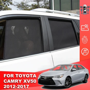 Toyota Camry XV50 Aurio 2012-2017 Automobilių skėtį nuo saulės Skydas Magnetas Užpakalinė Kūdikių Lango Saulė Pavėsyje Skydelis Priekyje priekinio, galinio Stiklo Užuolaidėlės