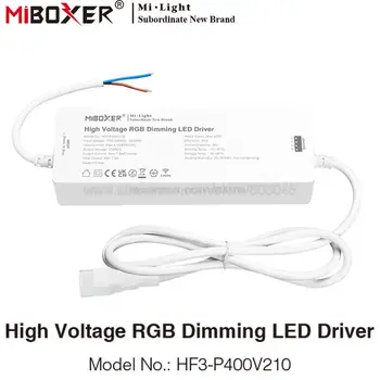 MiBoxer HF3-P400V220 Aukštos Įtampos LED Driver Valdytojas 2 1 220V Viena Spalva/ Dual Balta/ RGB LED Juostelės Nuotolinio Valdymo
