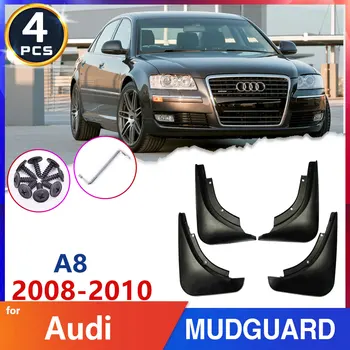 Automobilis-Purvo-Atvartu Padangų Sparnas Mudguard Audi A8 D3 2008 m. 2009 m. 2010 m. 2 2 Gen Mudflaps Splash Guard Reikmenys, Auto-Prekes Lipdukai